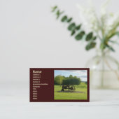 tractorVisitekaartjes Visitekaartje (Staand voorkant)