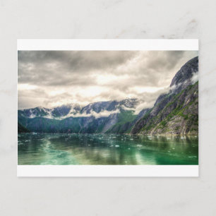 Tracy Arm Fjord in Alaska Briefkaart