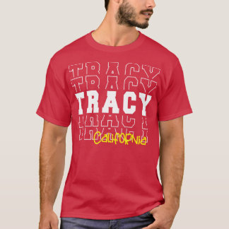 Tracy stad Californië Tracy CA T-shirt