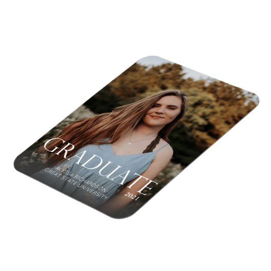 Trad Afstuderen 2 & Foto Afstuderen Magnet Lighter Magneet (Linkerzijde)