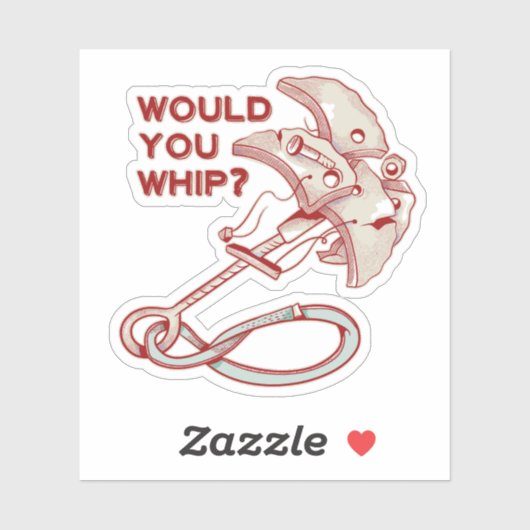 TRAD CLIMBING WHIPPER HERFST STICKER (Vel)