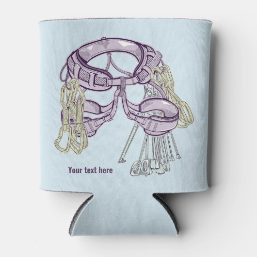 Trad klimharnas en uitrusting blikjeskoeler (Voorkant)