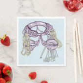 Trad klimharnas en uitrusting servet (Insitu)