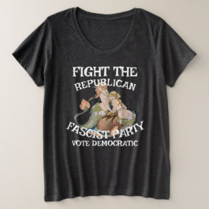 TRAD WIFEY MOM DAD FAMILIE GEZONDHEIDSZORG GEZONDH GROTE MAAT T-SHIRT
