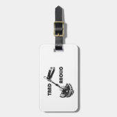 Tradaholic Rock Bagagelabel (Voorkant verticaal)