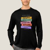 Trade design | Reminder | Motivation Tri-Blend Shirt (Voorkant volledig)