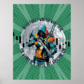 Trade Motivation | Cyberpunk Sniper | Fantasy Poster (Voorkant)