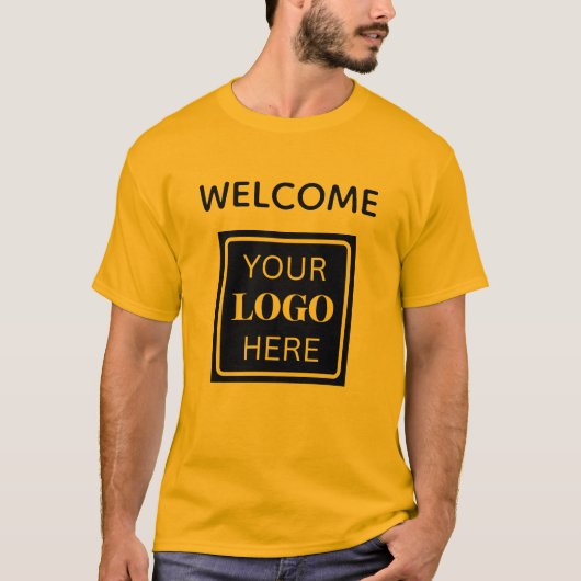 Trade Show Welcome Business Logo T-Shirt (Voorkant)