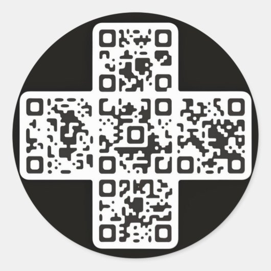 Trade Smart : Stickers de code QR élégant pour cha (Devant)