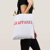 TRADEMARKED LBI APPAREL TOTE BAG (De près)