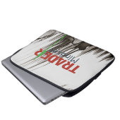 Trader Mindset – Discipline, Focus, Trading Psycho Laptop Sleeve (Voorkant onderkant)