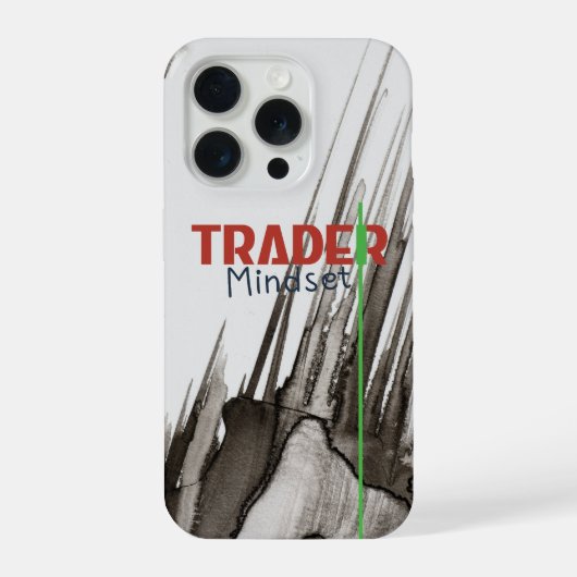 Trader Mindset – Discipline Focused Trading iPhone Hoesje (Achterkant)