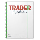 Trader Mindset – Discipline Focused Trading Notitieboek (Voorkant)