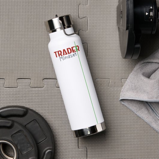 Trader Mindset – Discipline Focused Trading Waterfles (Gym (Gedraaid) )