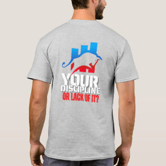 Trader motivation | Bull | Discipline T-shirt