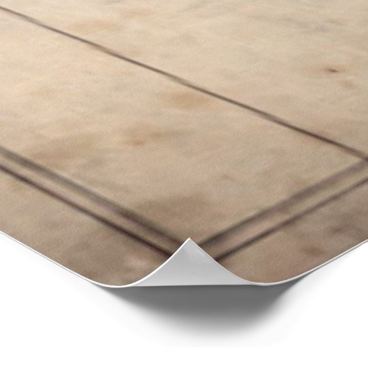 TRADERS MAP OHIO RIVER VALLEY 1753 POSTER (Hoek)