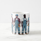 Trades Mannen Must Fish Classic Mok, 325 ml Koffiemok (Center)