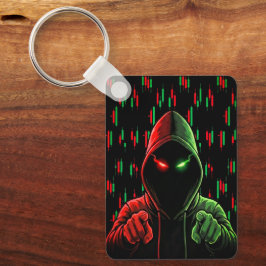 Trading Chart Pattern Streetwear Red Green Candle Sleutelhanger