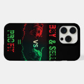 Trading Edge : Slim Trader iPhone 15 pro max Coque (Verso Horizontal)