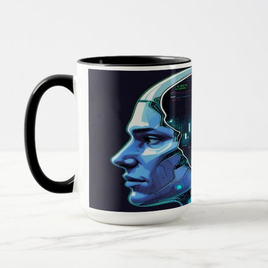 Trading Mind Power Coffee Mok – Brandstof uw markt (Links)