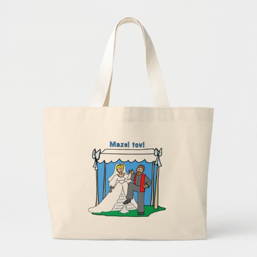 "Traditie!" Grote Tote Bag (Voorkant)