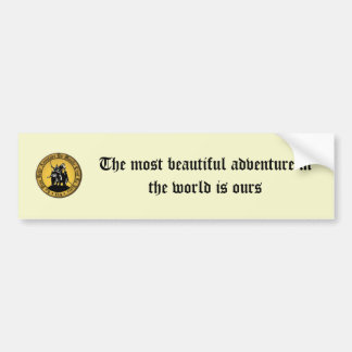 Traditie in actie - niet-officieel bumpersticker