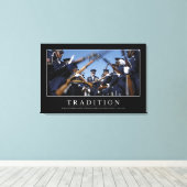 Traditie: Inspirerend offerte Canvas Afdruk (Insitu (Houten vloer))