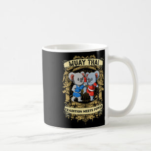 Traditie ontmoet kracht - Kickboksen en Muay Thai Koffiemok