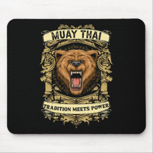 Traditie ontmoet kracht - Kickboksen en Muay Thai  Muismat