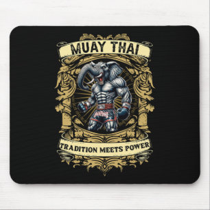 Traditie ontmoet kracht - Kickboksen en Muay Thai Muismat