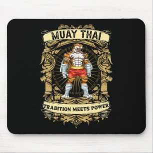 Traditie ontmoet Kracht - Kickboksen en Muay Thai Muismat