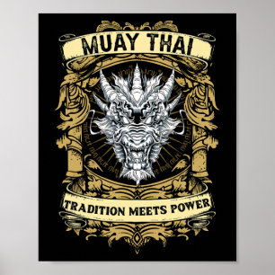 Traditie ontmoet kracht - Kickboksen en Muay Thai  Poster