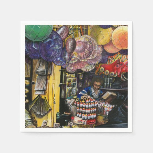 Tradities van de oude handel, Jeruzalem Servetten (Voorkant)