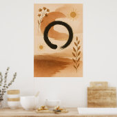 Traditional Chines Boho Art Poster (Keuken)