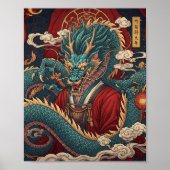 Traditional Chinese Dragon Poster (Devant)