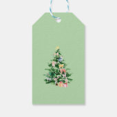 Traditional Christmas Gift Label Cadeaulabel (Achterkant)