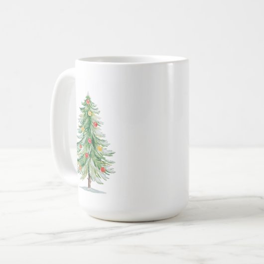 Traditional Christmas Tree Mug (Devant gauche)