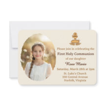 Traditional First Holy Communion Photo