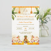 Traditional Griha Pravesh Invitation Card (Debout devant)