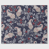 traditional Indian paisley pattern Cadeaupapier (Vlak)