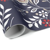 traditional Indian paisley pattern Cadeaupapier (Rol Hoek)