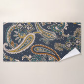 Traditional Indian Paisley pattern on backgroundpa (Serviette de bain)