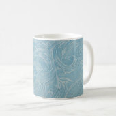 Traditional Japanese Ocean Wave Design Mugs (Devant droit)