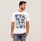 Traditional Japanese Pattern Design Modern Home De T-shirt (Voorkant volledig)