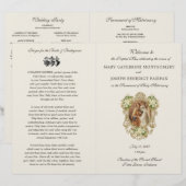 Traditional Latin Mass Wedding Program (Voorkant / Achterkant)