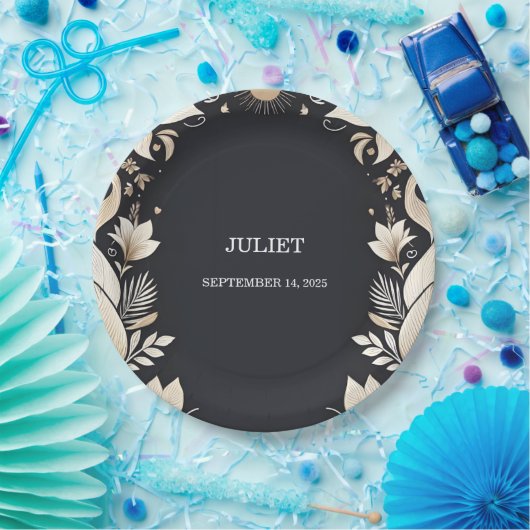 Traditional Marriage Vow Vernieuwing Vrijgezellenf Papieren Bordje (Feest)