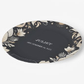 Traditional Marriage Vow Vernieuwing Vrijgezellenf Papieren Bordje (Gekanteld)