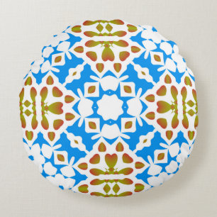 Traditional ornate mexican talavera. Universal des Rond Kussen