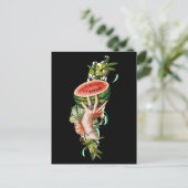 Traditional Palestine elements in palestine map Briefkaart (Staand voorkant)