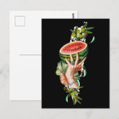 Traditional Palestine elements in palestine map Briefkaart (Voorkant / Achterkant)